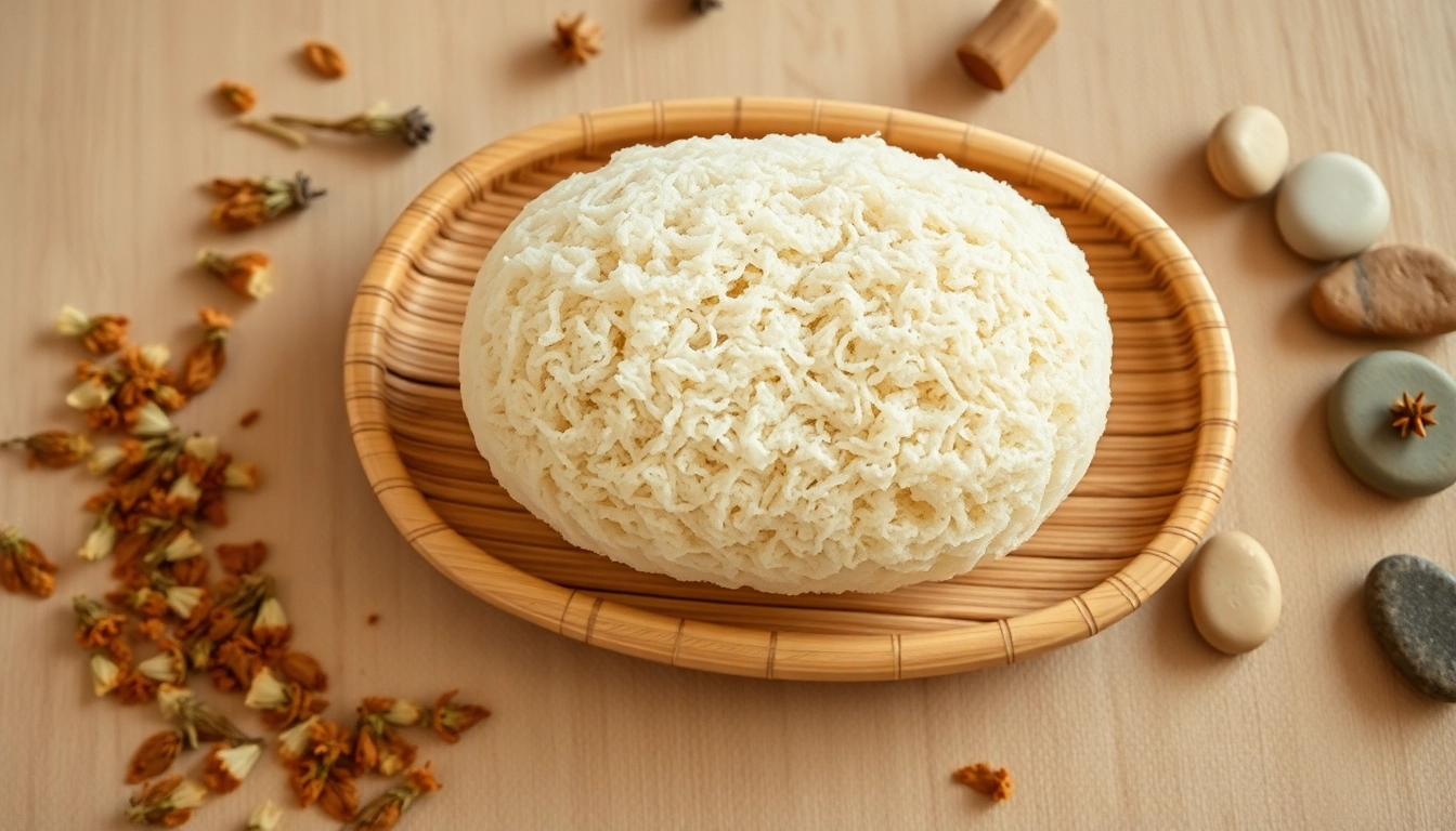 Use this raw loofah sponge for natural exfoliation and invigorating skincare routines.