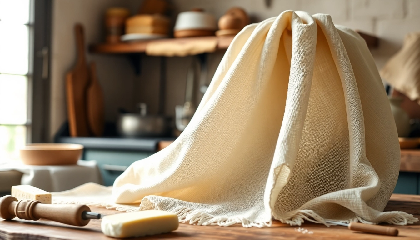 Kaasdoek: De Essentiële Gids voor Thuiskaasmaken